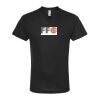 Unisex Poly-Rich V-Neck T-Shirt Thumbnail