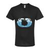 Unisex Poly-Rich V-Neck T-Shirt Thumbnail