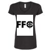 Women's Poly-Rich V-Neck T-Shirt Thumbnail