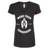 Women's Poly-Rich V-Neck T-Shirt Thumbnail